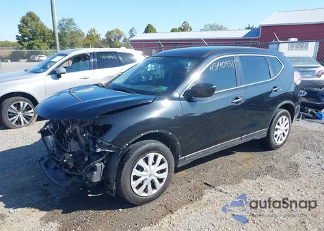 2016 Nissan Rogue S/Sl/Sv z USA, uszkodzony, nr VIN 5N1AT2MV7GC819637